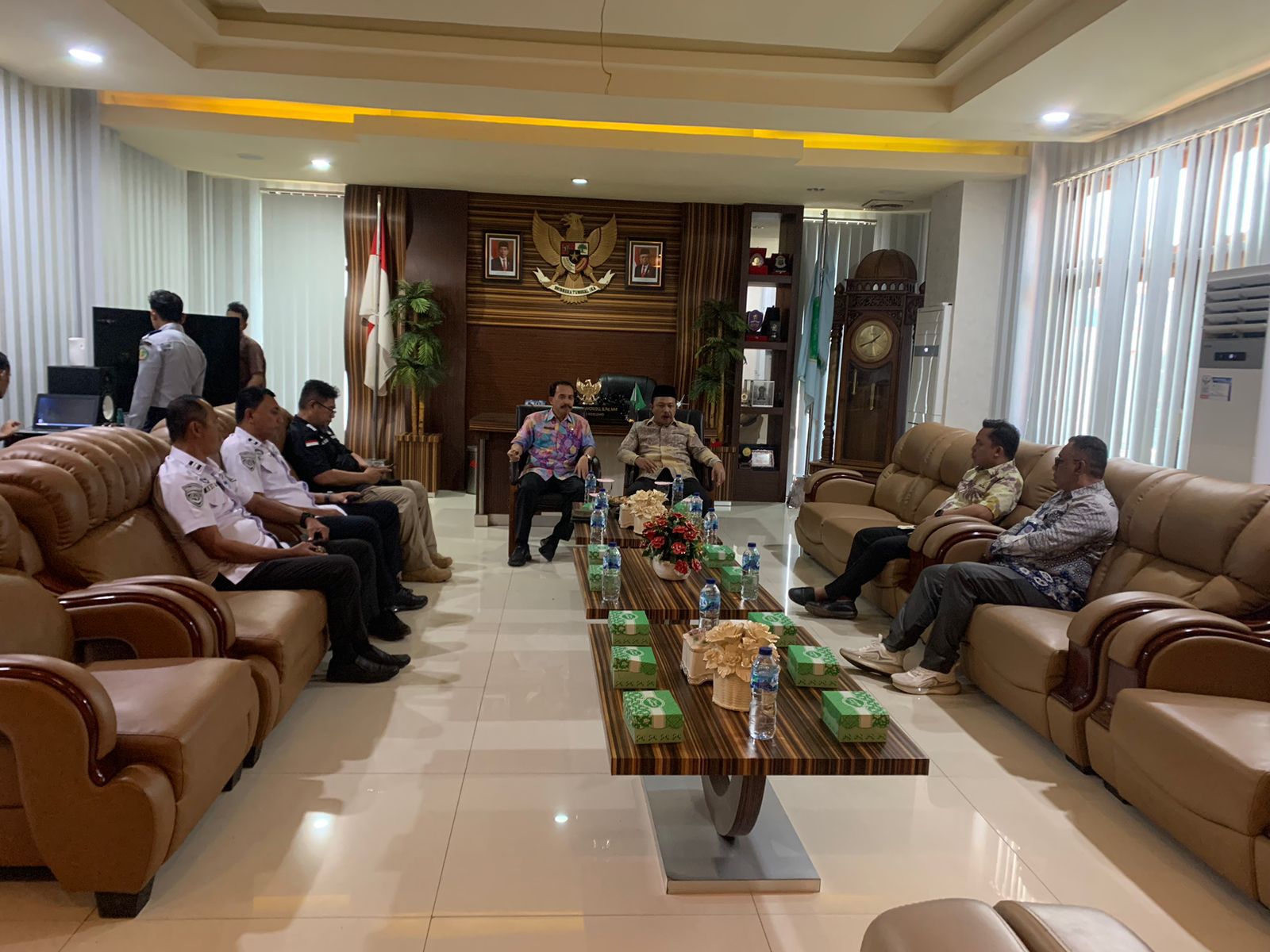 Peninjaun dan Koordinasi dengan Plt.Bupati Boalemo terkait Hibah Terminal Tilamuta Type C ke tipe B Tahun 2025